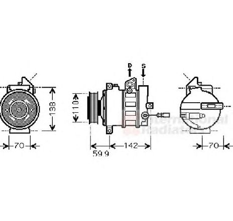 Compresor, climatizare VAN WEZEL 5800K298</br>Piesa auto pentru Sistem de aer conditionat Compresor, climatizare VAN WEZEL 5800K298</br>Piesa auto pentru Sistem de aer conditionat