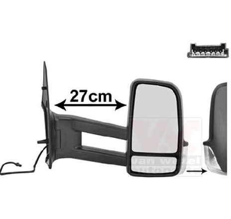 Oglinda exterioara VAN WEZEL 5862826</br>Piesa auto pentru Semnalizare / elemente Oglinda exterioara VAN WEZEL 5862826</br>Piesa auto pentru Semnalizare / elemente