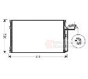 Condensator, climatizare VAN WEZEL 59005139
