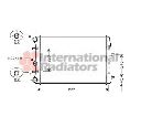 Radiator, racire motor VAN WEZEL 76002014