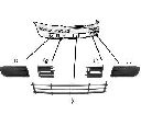 Grila ventilatie, bara protectie VAN WEZEL 7622592