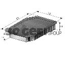 Filtru aer PURFLUX A1497
