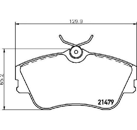 Set placute frana,frana disc TEXTAR 2147902 Set placute frana,frana disc TEXTAR 2147902