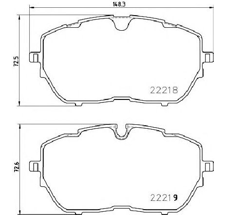 Set placute frana,frana disc TEXTAR 2221801</br>Piesa auto pentru Frana disc Set placute frana,frana disc TEXTAR 2221801</br>Piesa auto pentru Frana disc