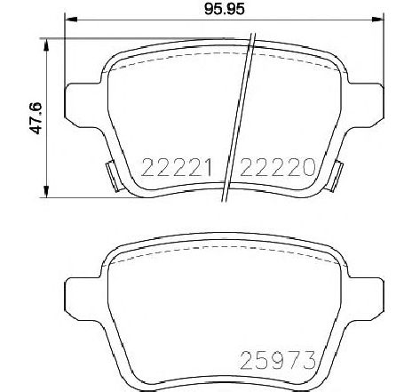Set placute frana,frana disc TEXTAR 2222001</br>Piesa auto pentru Frana disc Set placute frana,frana disc TEXTAR 2222001</br>Piesa auto pentru Frana disc