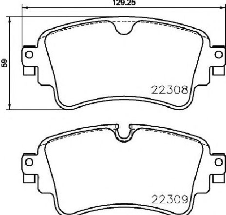 Set placute frana,frana disc TEXTAR 2230801</br>Piesa auto pentru Piese de service/ Inspectie / Intretinere Set placute frana,frana disc TEXTAR 2230801</br>Piesa auto pentru Piese de service/ Inspectie / Intretinere