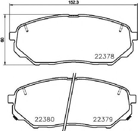 Set placute frana,frana disc TEXTAR 2237801</br>Piesa auto pentru Frana disc Set placute frana,frana disc TEXTAR 2237801</br>Piesa auto pentru Frana disc