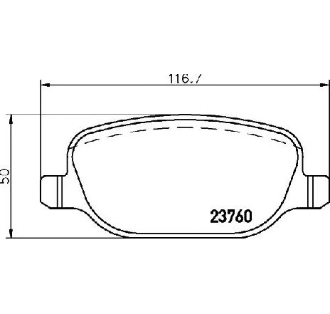 Set placute frana,frana disc TEXTAR 2376002 Set placute frana,frana disc TEXTAR 2376002