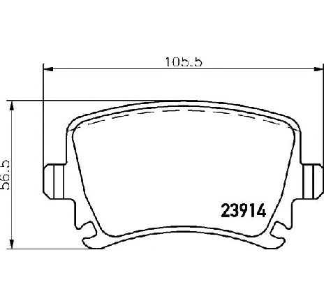 Set placute frana,frana disc TEXTAR 2391481 Set placute frana,frana disc TEXTAR 2391481