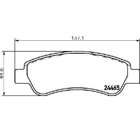 Set placute frana,frana disc TEXTAR 2446501 Set placute frana,frana disc TEXTAR 2446501