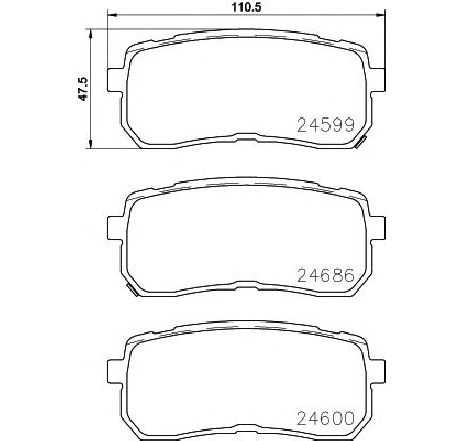 Set placute frana,frana disc TEXTAR 2459904</br>Piesa auto pentru Frana disc Set placute frana,frana disc TEXTAR 2459904</br>Piesa auto pentru Frana disc