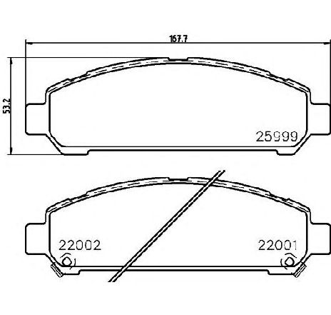 Set placute frana,frana disc TEXTAR 2599901</br>Piesa auto pentru Frana disc Set placute frana,frana disc TEXTAR 2599901</br>Piesa auto pentru Frana disc