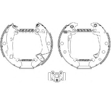 Set saboti frana TEXTAR 84029201 Set saboti frana TEXTAR 84029201