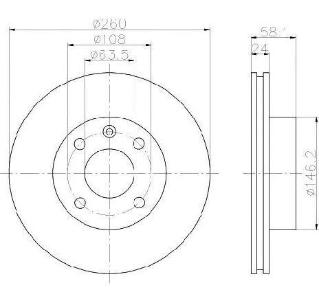 Disc frana TEXTAR 92027300 Disc frana TEXTAR 92027300