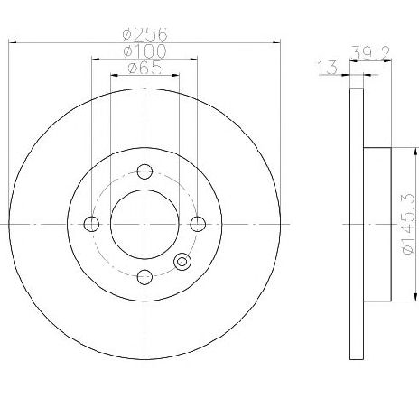 Disc frana TEXTAR 92041703 Disc frana TEXTAR 92041703