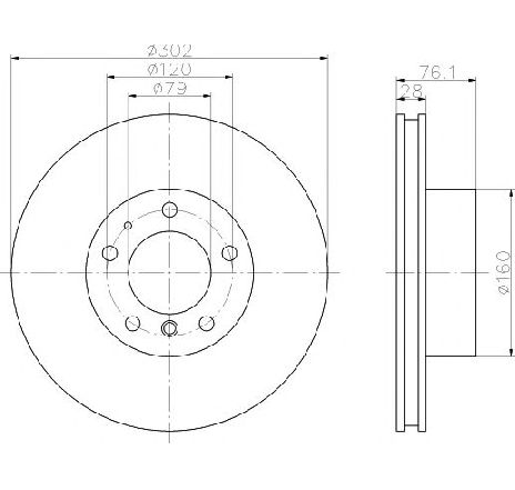 Disc frana TEXTAR 92042400 Disc frana TEXTAR 92042400