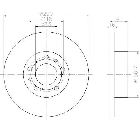 Disc frana TEXTAR 92042900 Disc frana TEXTAR 92042900