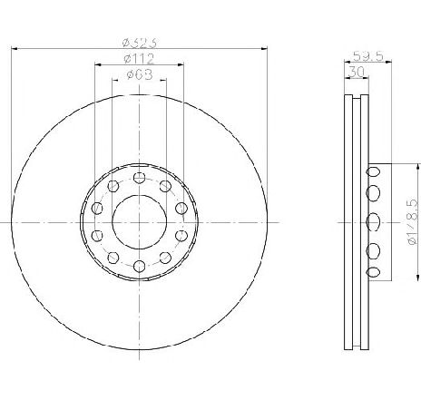 Disc frana TEXTAR 92098303 Disc frana TEXTAR 92098303