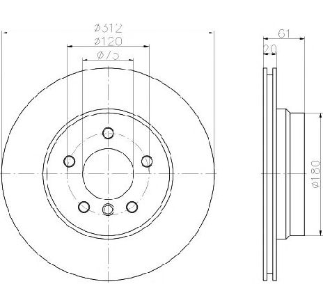 Disc frana TEXTAR 92098703 Disc frana TEXTAR 92098703