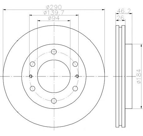 Disc frana TEXTAR 92128803 Disc frana TEXTAR 92128803
