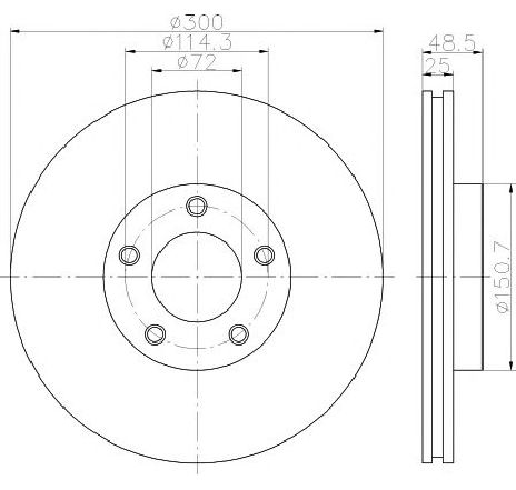 Disc frana TEXTAR 92130403 Disc frana TEXTAR 92130403