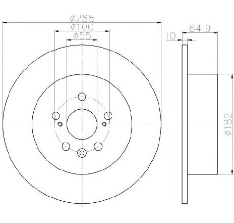 Disc frana TEXTAR 92135903 Disc frana TEXTAR 92135903