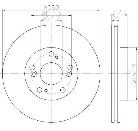 Disc frana TEXTAR 92146603 Disc frana TEXTAR 92146603