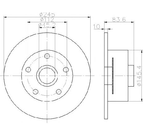 Disc frana TEXTAR 92154303</br>Piesa auto pentru Frana disc Disc frana TEXTAR 92154303</br>Piesa auto pentru Frana disc