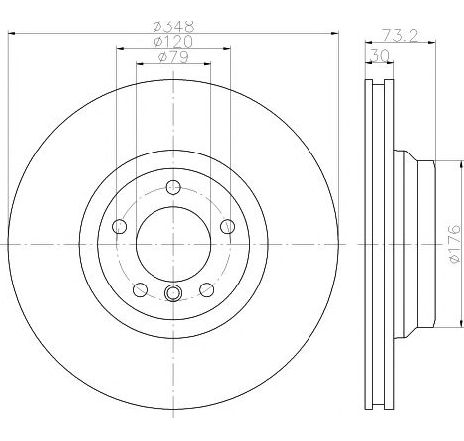 Disc frana TEXTAR 92155303 Disc frana TEXTAR 92155303