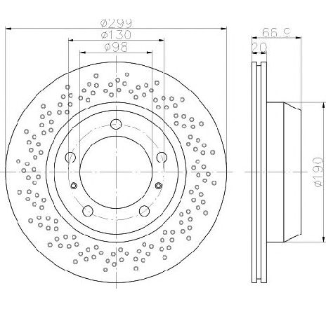 Disc frana TEXTAR 92165303 Disc frana TEXTAR 92165303