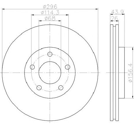 Disc frana TEXTAR 92167403 Disc frana TEXTAR 92167403