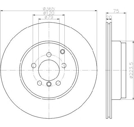 Disc frana TEXTAR 92224803 Disc frana TEXTAR 92224803