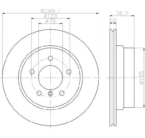 Disc frana TEXTAR 92227103 Disc frana TEXTAR 92227103