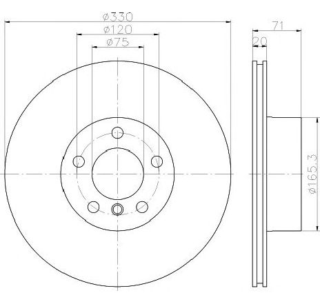 Disc frana TEXTAR 92256303 Disc frana TEXTAR 92256303