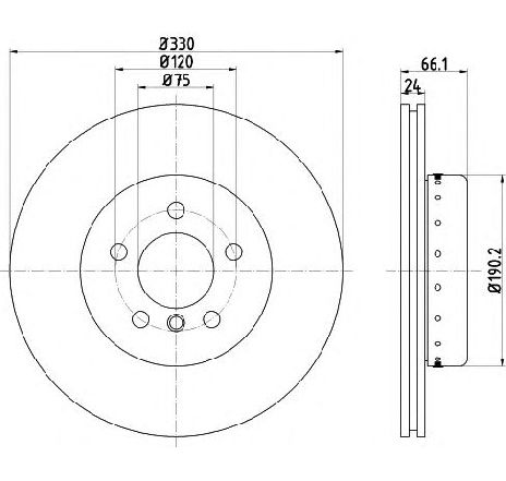 Disc frana TEXTAR 92265825 Disc frana TEXTAR 92265825