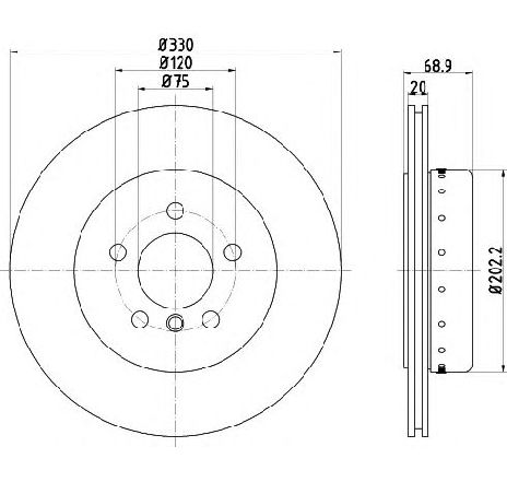 Disc frana TEXTAR 92265925 Disc frana TEXTAR 92265925