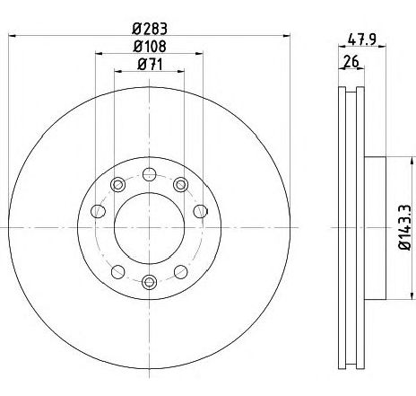 Disc frana TEXTAR 92267903 Disc frana TEXTAR 92267903