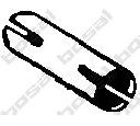 Conector teava, sistem de esapament BOSAL 265-913</br>Piesa auto pentru Categorii