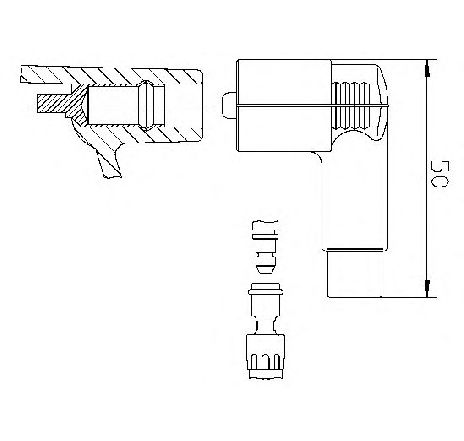 Manson cauciuc,distribuitor BREMI 13208A1</br>Piesa auto pentru Aprindere scanteie/incandescenta Manson cauciuc,distribuitor BREMI 13208A1</br>Piesa auto pentru Aprindere scanteie/incandescenta