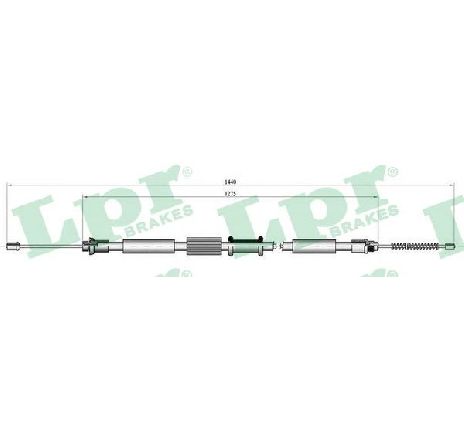 Cablu, frana de parcare LPR C0342B</br>Piesa auto pentru Sistem de franare Cablu, frana de parcare LPR C0342B</br>Piesa auto pentru Sistem de franare