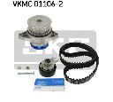 Set pompa apa + curea dintata SKF VKMC 01106-2