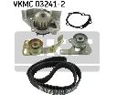 Set pompa apa + curea dintata SKF VKMC 03241-2