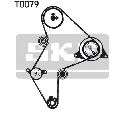 Set pompa apa + curea dintata SKF VKMC 03251