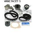 Set pompa apa + curea dintata SKF VKMC 04107-3</br>Piesa auto pentru Curea distributie/ Set