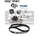Set pompa apa + curea dintata SKF VKMC 95981
