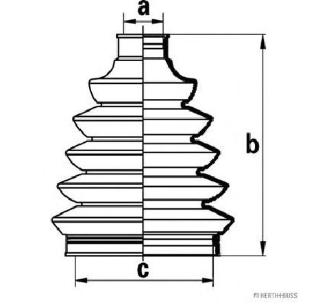 Ansamblu burduf, articulatie planetara HERTH+BUSS JAKOPARTS J2864031</br>Piesa auto pentru Categorii Ansamblu burduf, articulatie planetara HERTH+BUSS JAKOPARTS J2864031</br>Piesa auto pentru Categorii