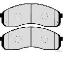 Set placute frana,frana disc HERTH+BUSS JAKOPARTS J3600321
