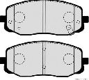 Set placute frana,frana disc HERTH+BUSS JAKOPARTS J3600506