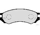 Set placute frana,frana disc HERTH+BUSS JAKOPARTS J3601050</br>Piesa auto pentru Frana disc