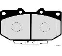 Set placute frana,frana disc HERTH+BUSS JAKOPARTS J3601058</br>Piesa auto pentru Frana disc